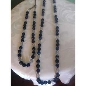 Vintage Glass Bead Necklace Set
